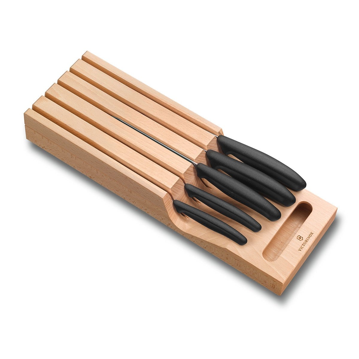 Porta Cuchillos para Cajón de Madera de Haya Swiss Classic Victorinox