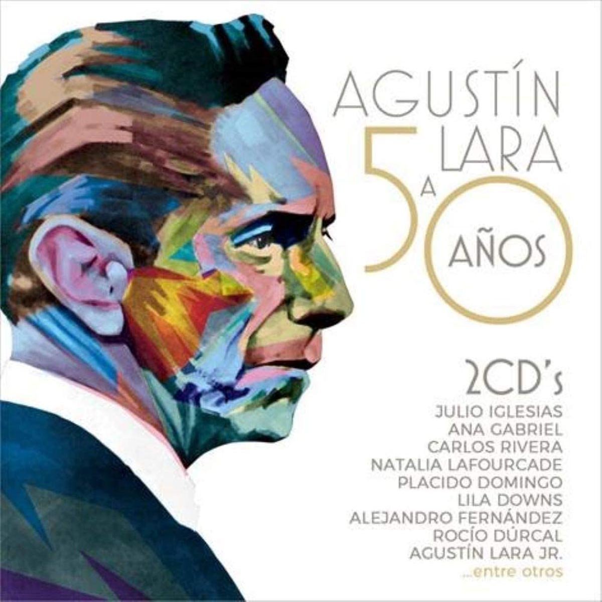 2 Cd's Agustin Lara a 50 Años