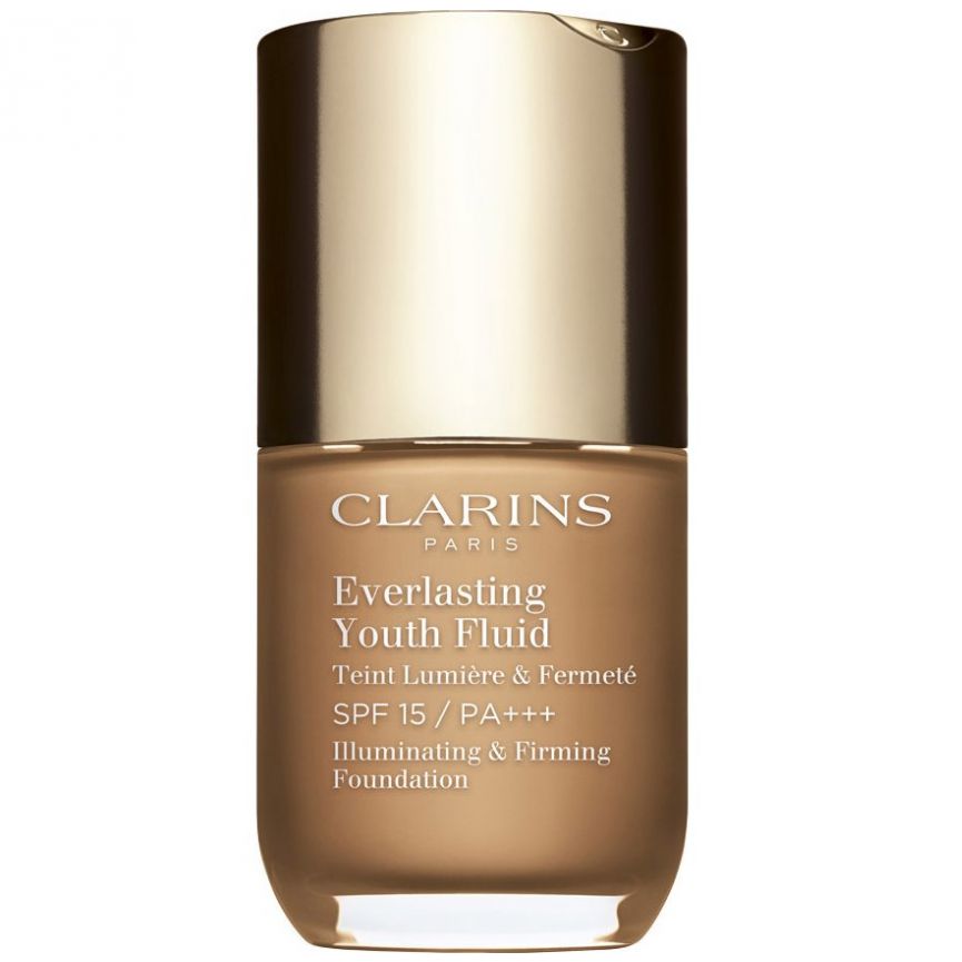 Base de Maquillaje Clarins, Everlasting Youth Fluid 114 Cappuccino