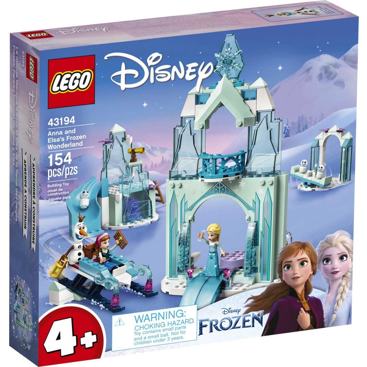 Lego Disney Frozen Paraíso Invernal de Anna Y Elsa