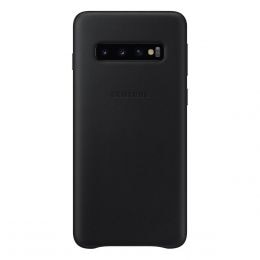 Funda De Piel Para Galaxy S10 Ef-Vg973Lbegmx Negro Samsung