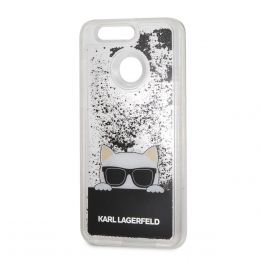 Funda Para Huawei P10 Self Choupette Gafas Negro Karl Lagerfeld