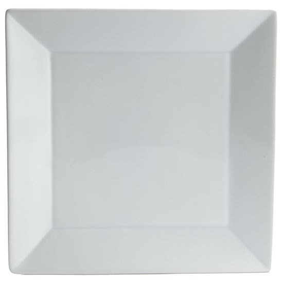 Plato para Ensalada Square Luminous White Pier 1 Imports