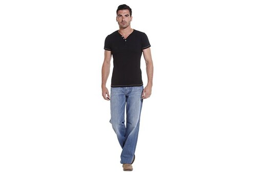 Jeans Relaxed Seven Ata541936N para Hombre