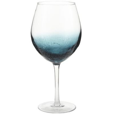 Copa para Agua Crackle Teal Blue Pier 1 Imports
