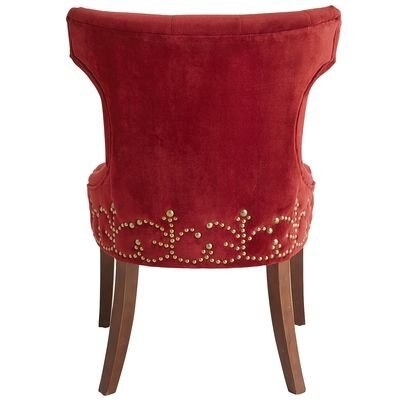 Silla Hourglass Velvet Red Pier 1 Imports