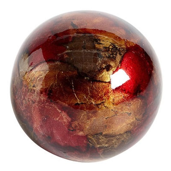 Esfera Red Gold Pier 1 Imports