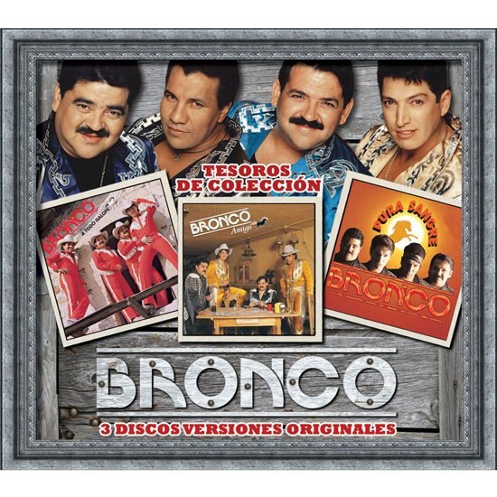 3 Cds Bronco Tesoros de Colección