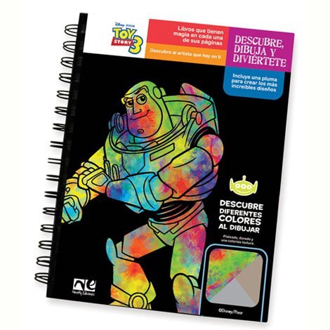 Libro- Descubre, Dibuja Y Diviertete Toy Story 3