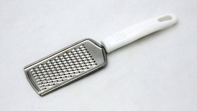 Rallador de Queso de Acero Inox con Mango 9 1/2"
