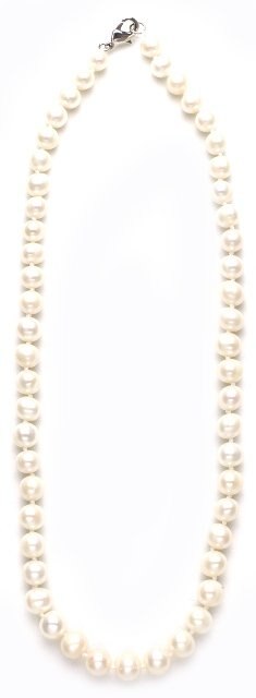 Collar de Perlas 40Cm X 6Mm Blanco Sidney