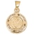 Medalla San Benito Relieve Circonias Sini