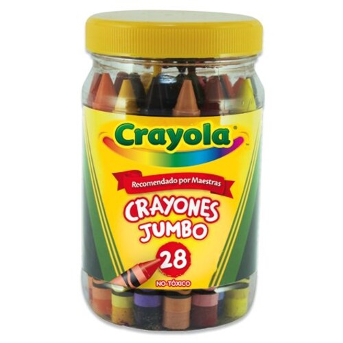 28 Crayones Jumbo Crayola