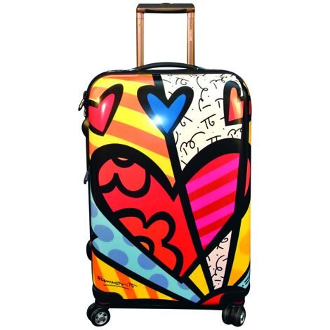 Maleta Vertical Spinner 24 Britto Corazón