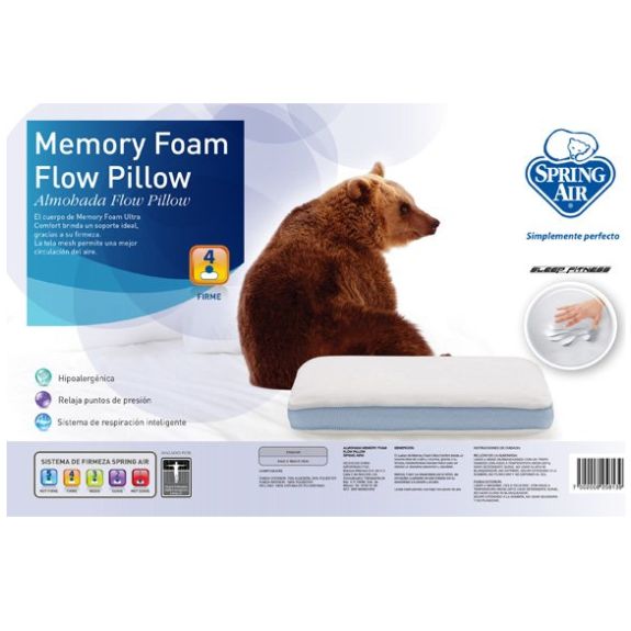 Almohada Memory Foam Mesh Spring Air