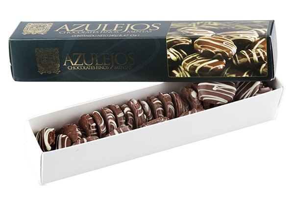 Caja de Chocolates Azul Mentitas 240 Gr Sanborns