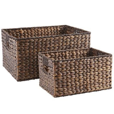 Canasta Carson Espresso Pier 1 Imports - Mediana