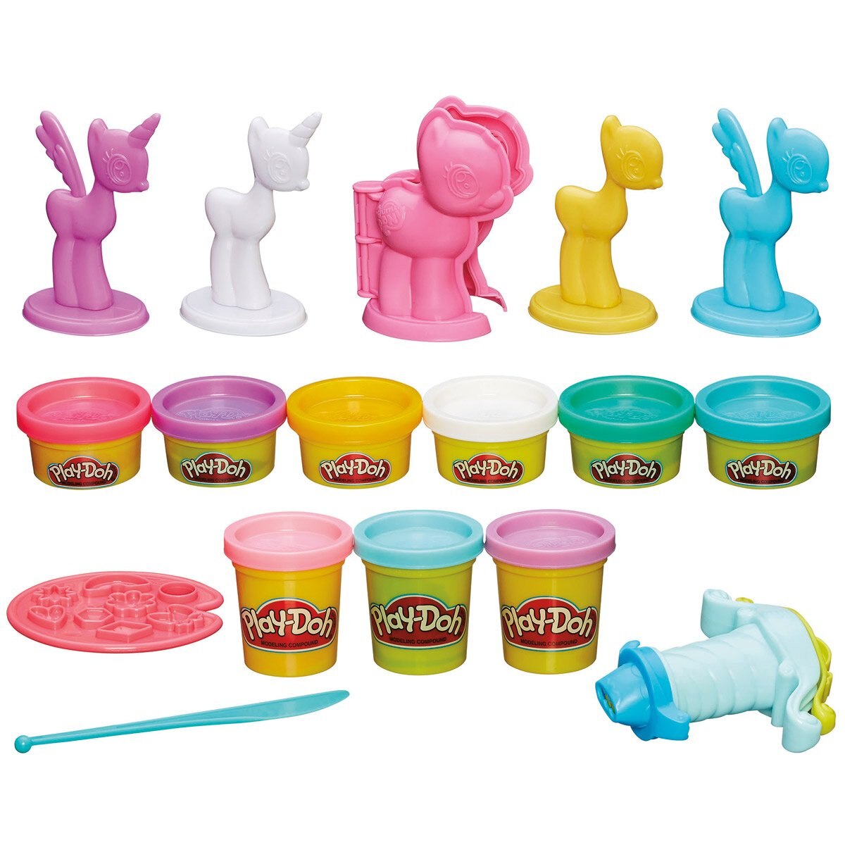 Play Doh My Little Pony Moldea y Estiliza Hasbro