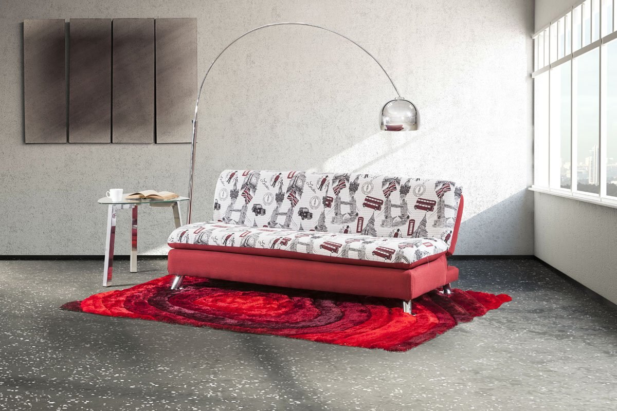Sofa Cama Big Ben Persia Artaban Rojo