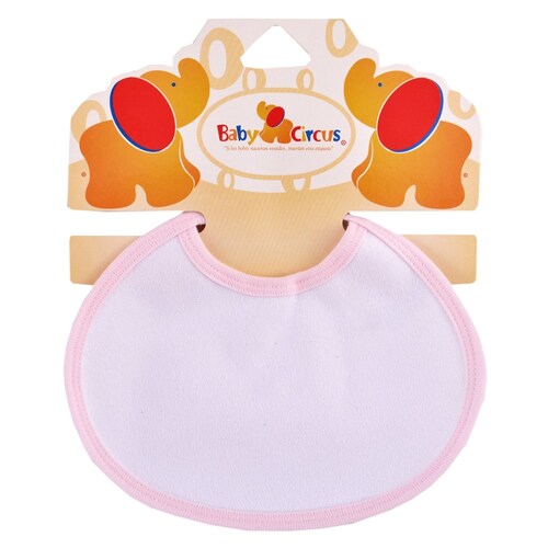 Babero Liso Baby Circus