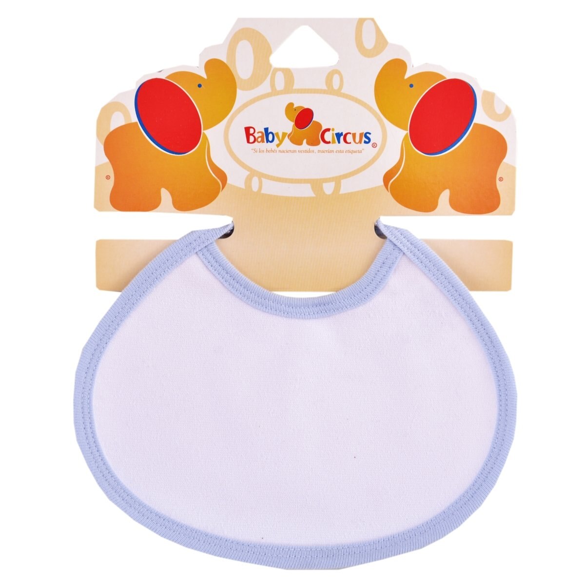Babero Liso Baby Circus