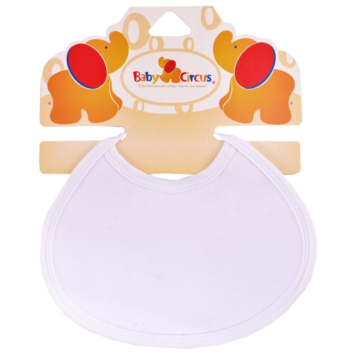 Babero Liso Baby Circus