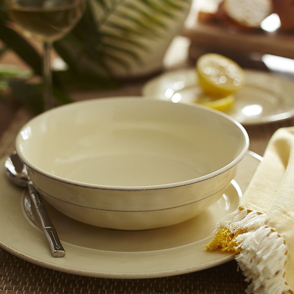 Bowl Extendido Martillo Cream Pier 1 Imports