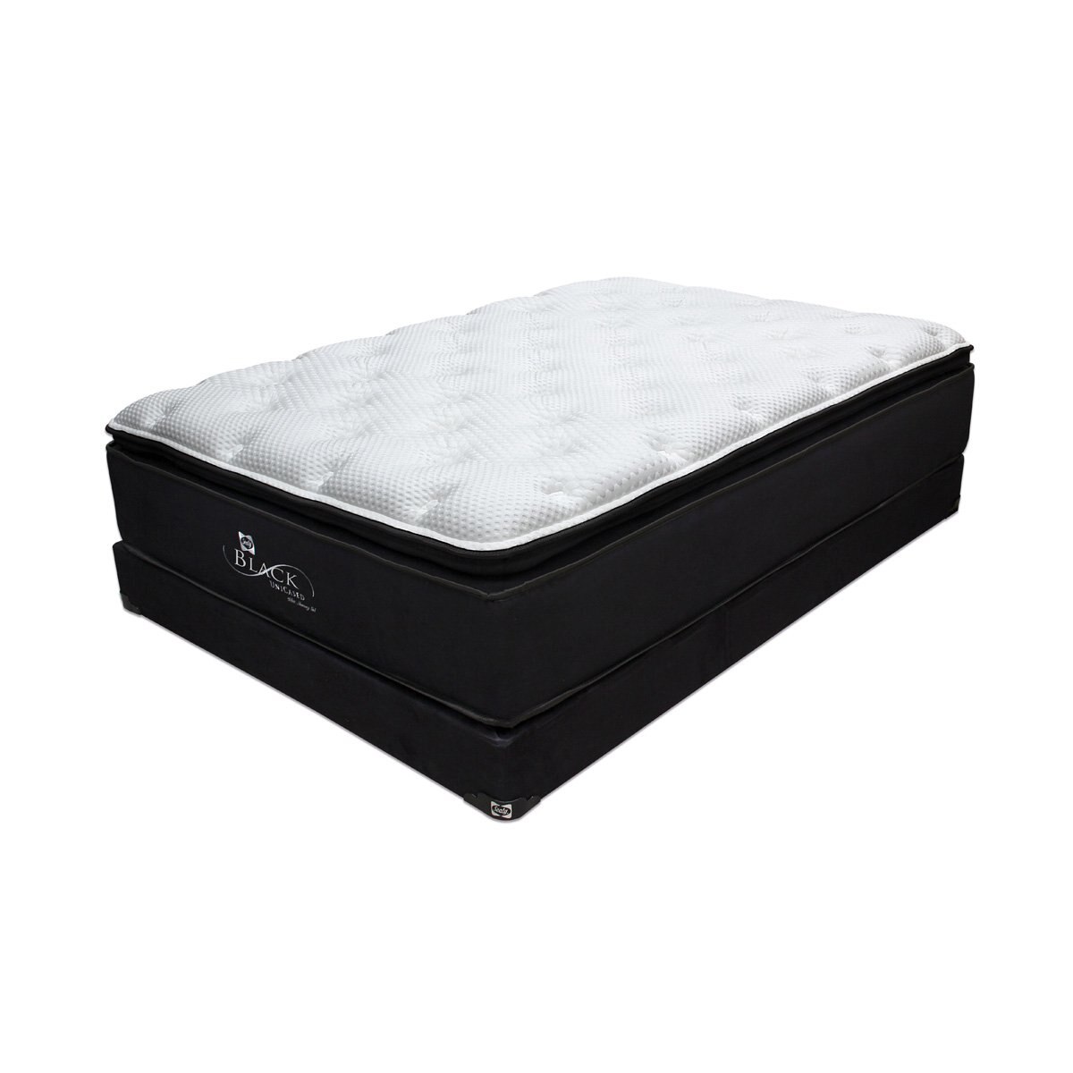 Juego de Colchón y Box Queen Size Black Sealy