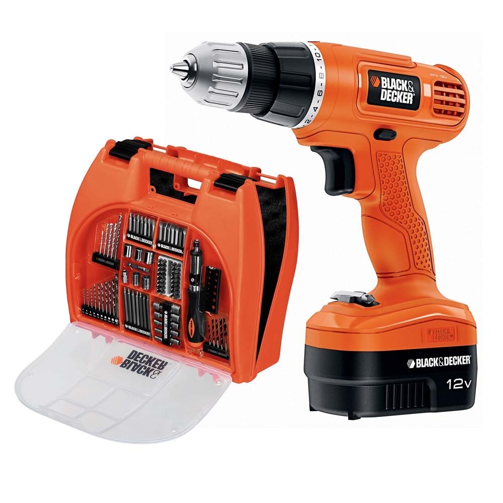 Taladro Atornillador Inalámbrico 12 Volts Black & Decker