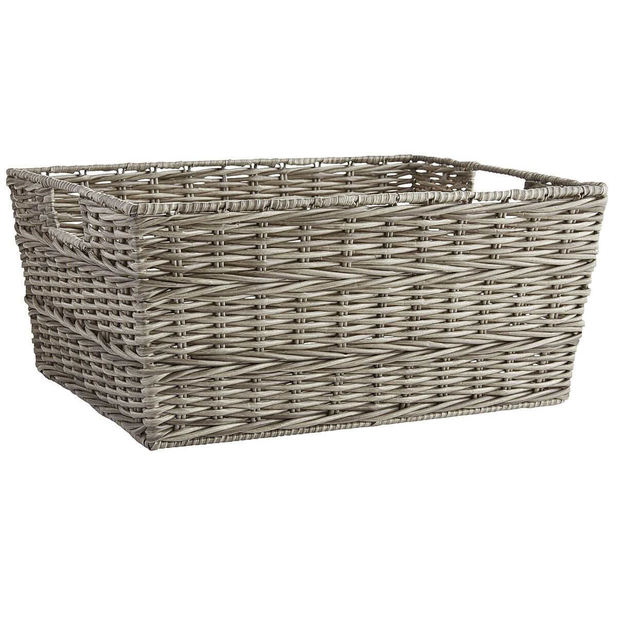 Canasta Collin Braid Gray Pier 1 Imports - Chica