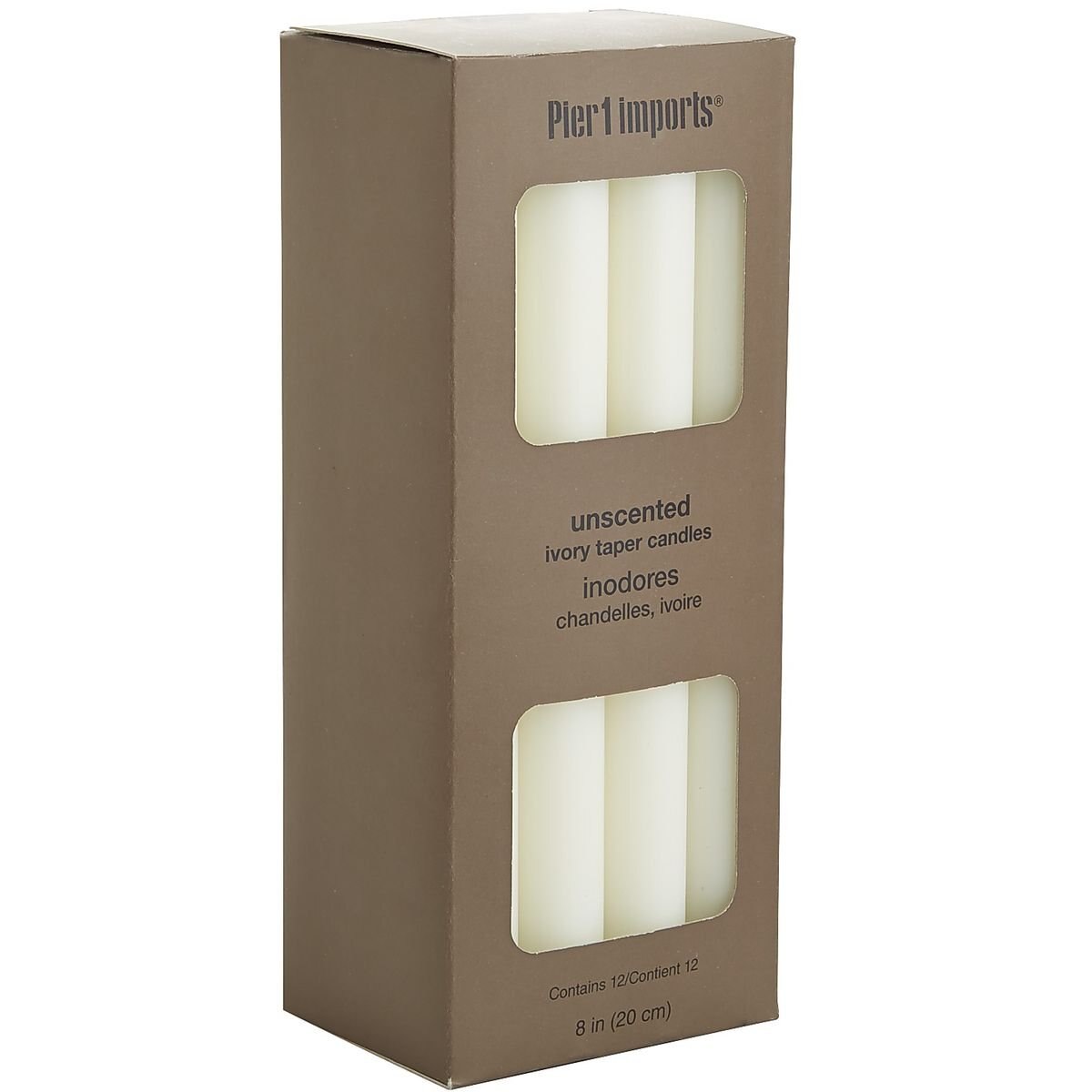 Velas Tapers Ivory Pier 1 Imports