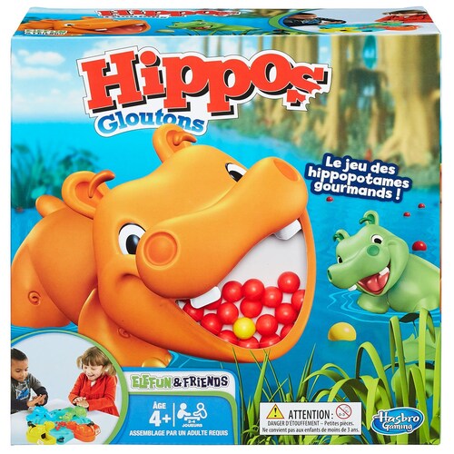 Hippos Glotones Hasbro - Juego de Mesa