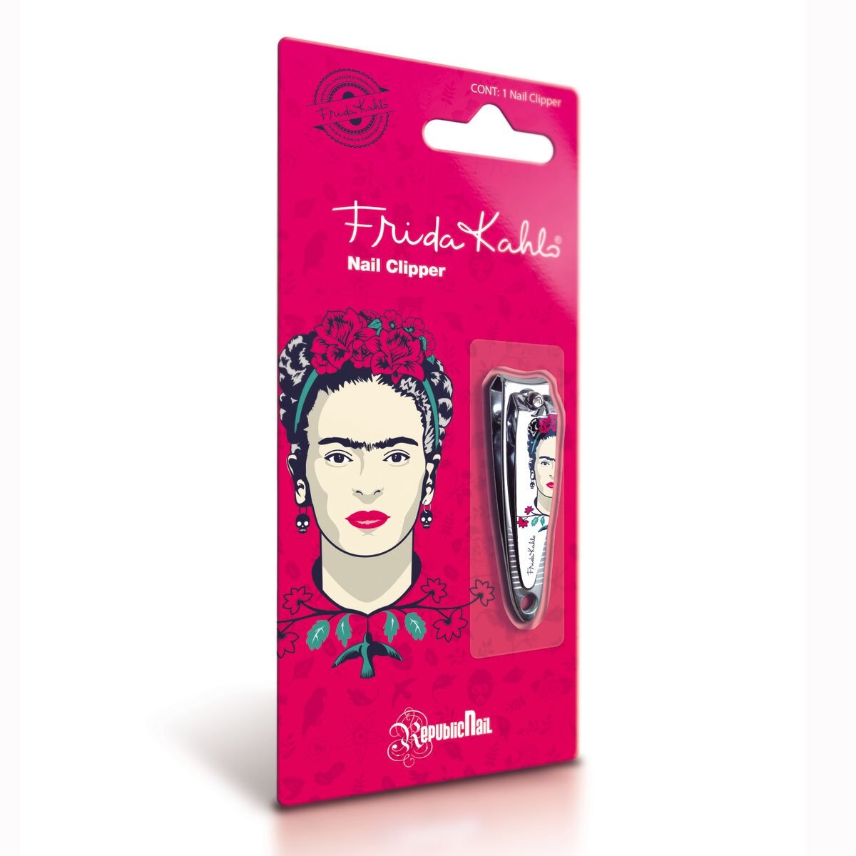 Cortaúñas Chico Frida Kahlo Mod. a Español Republic Nail