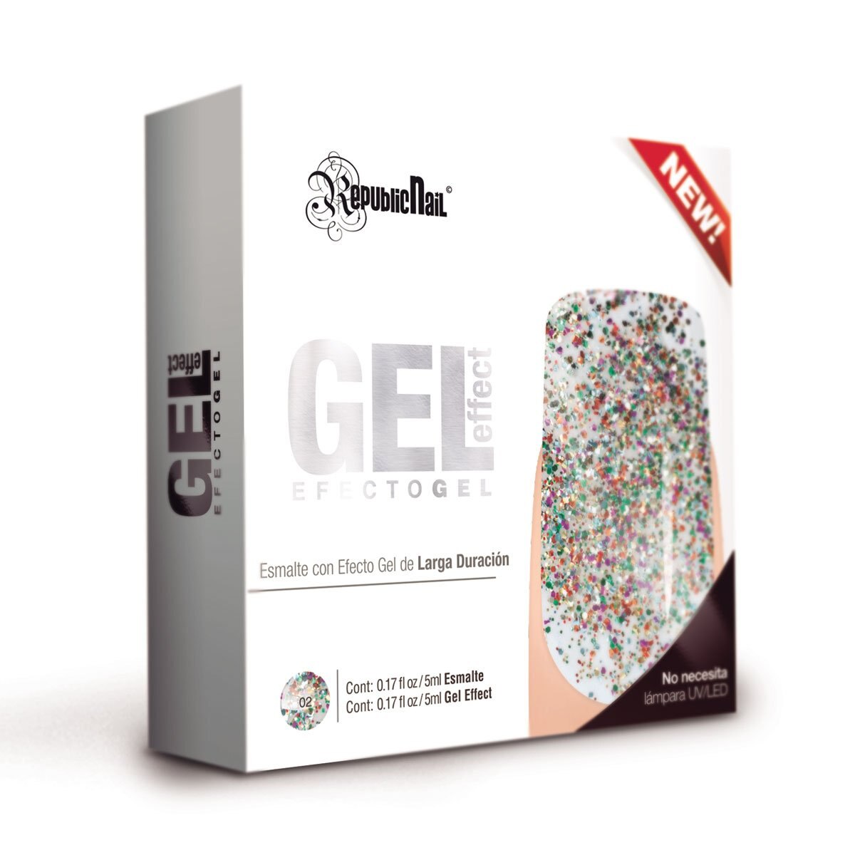 Gel Effect Español Carnival Republic Nail