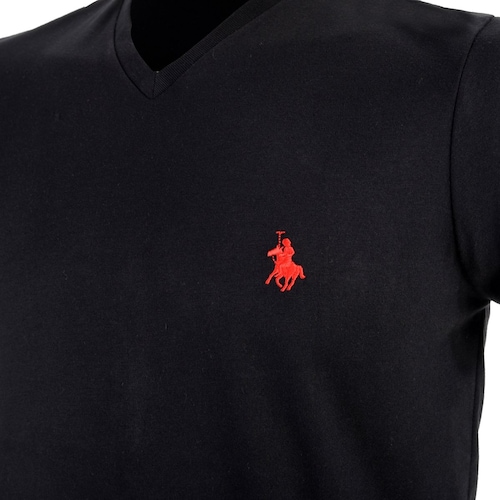Playera Cuello V Polo Club para Caballero