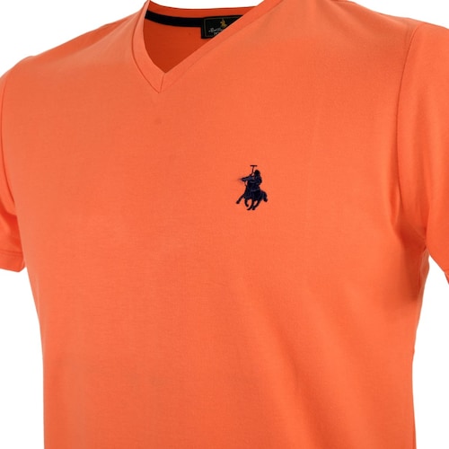 Playera Cuello V Polo Club para Caballero