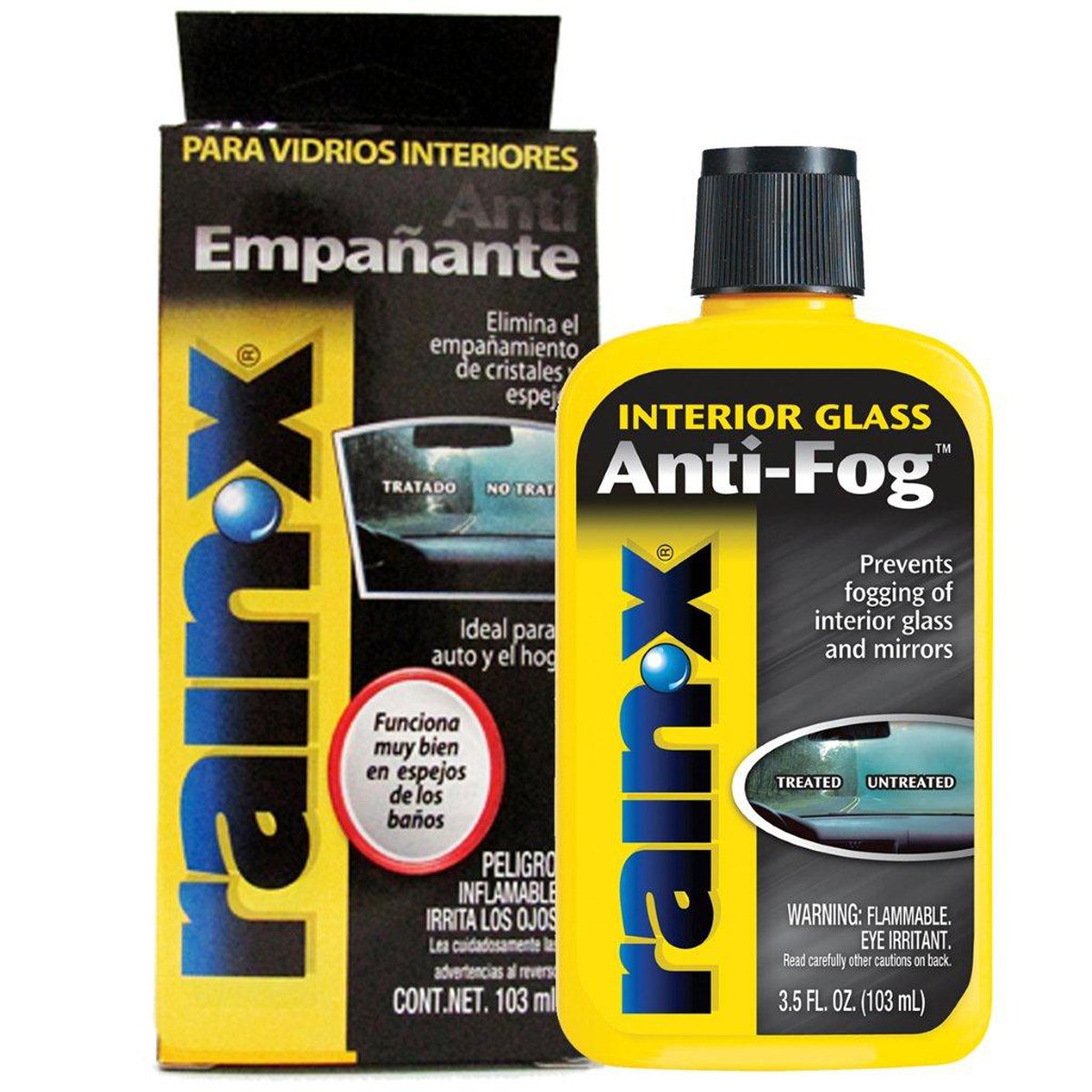 Tratamiento Antiempañante Rainx
