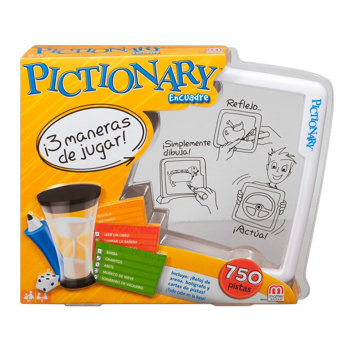 Pictionary Encuadre Mattel