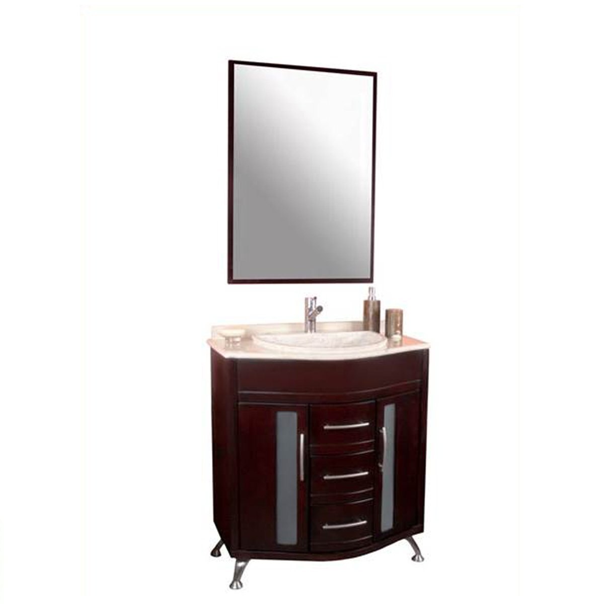 Baño Int D-10 Especial 80X52 Ic Llave Cub Marfil S
