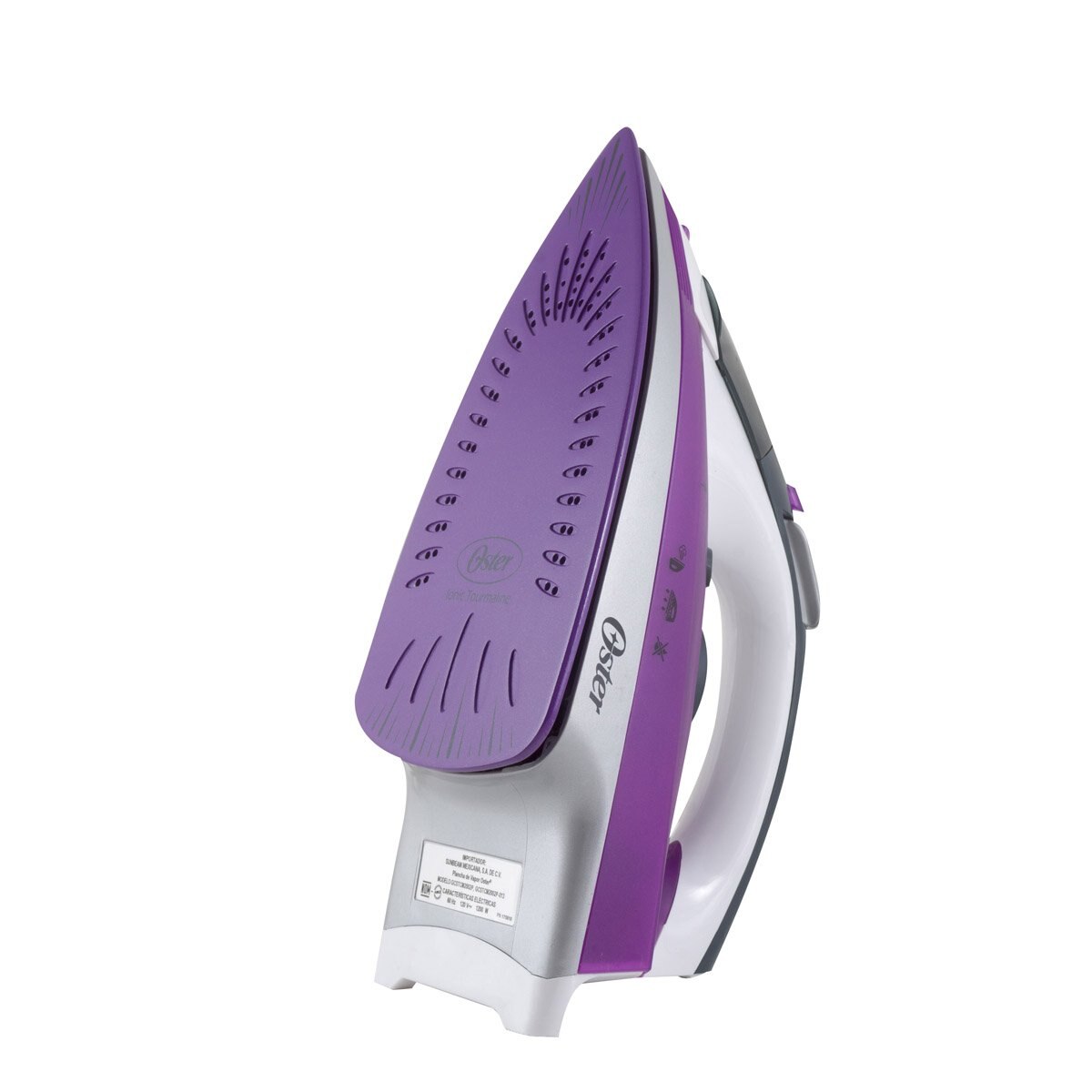 Plancha de Vapor Suela Turmalina Oster Morada