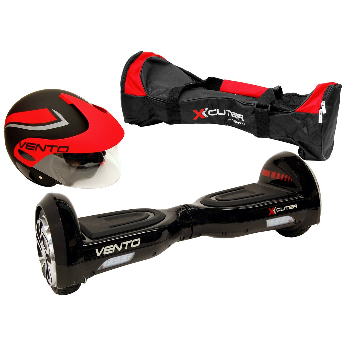 Hover Gt con Casco y Maleta Vento