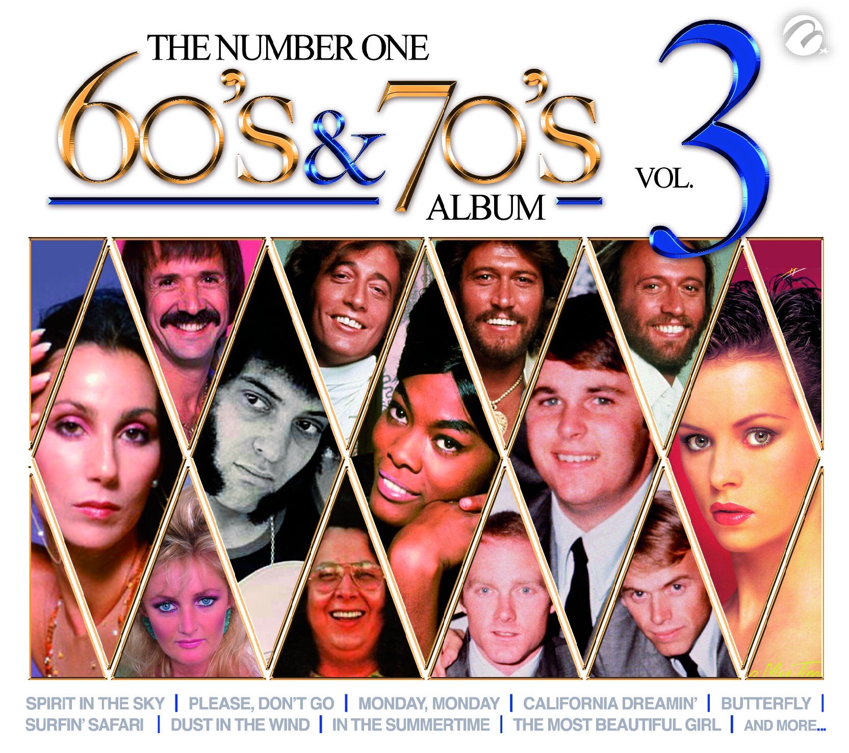 Cd the number one 60\'s & 70\'s album volumen 3 - Sears