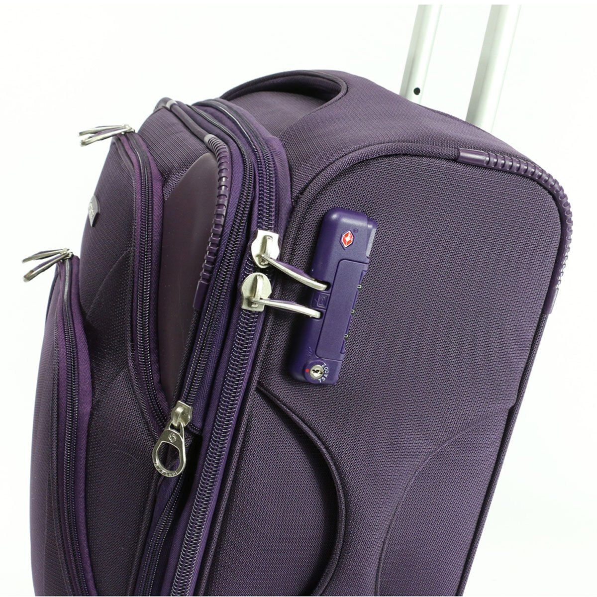Maleta Individual Vertical 28 Spinner Exp Dakar Lite Morado