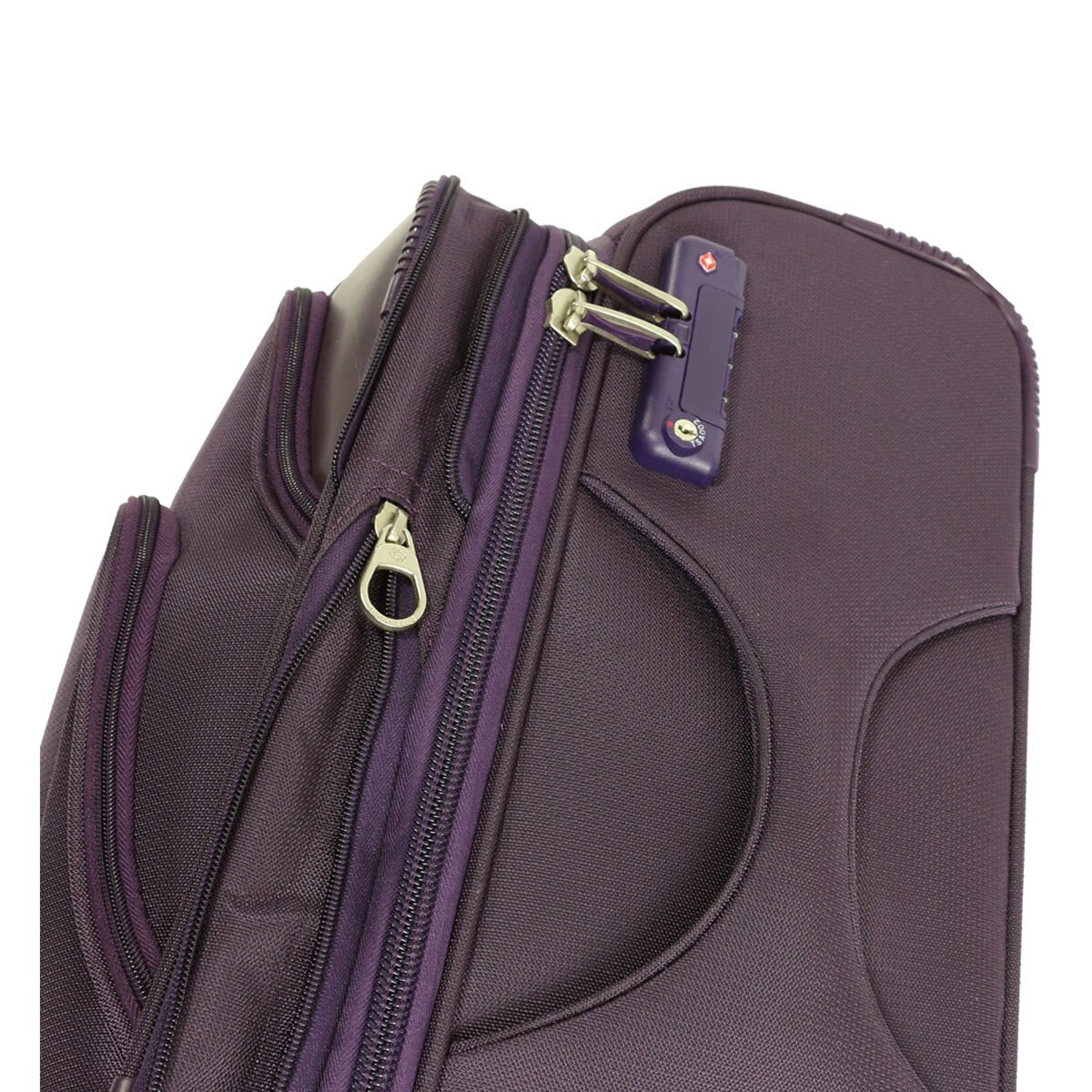 Maleta Individual Vertical 28 Spinner Exp Dakar Lite Morado