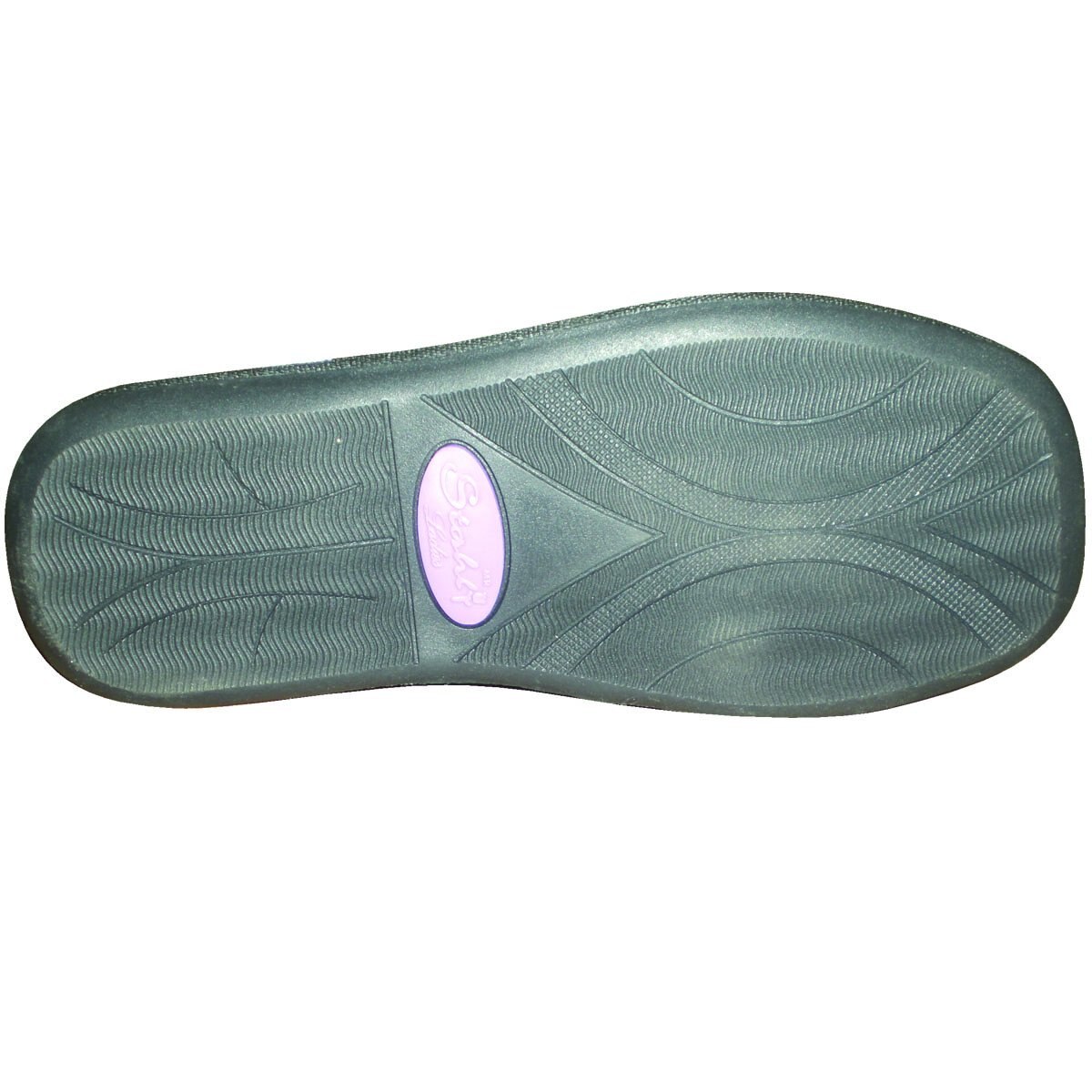 Pantunfla Mocasin con Aplicación en Solapa Stahl