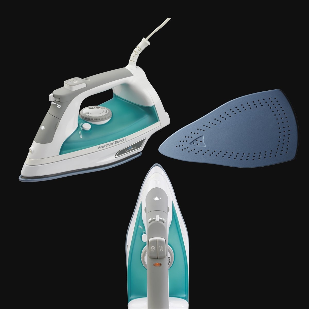 Plancha Durathon Hamilton Beach Aqua