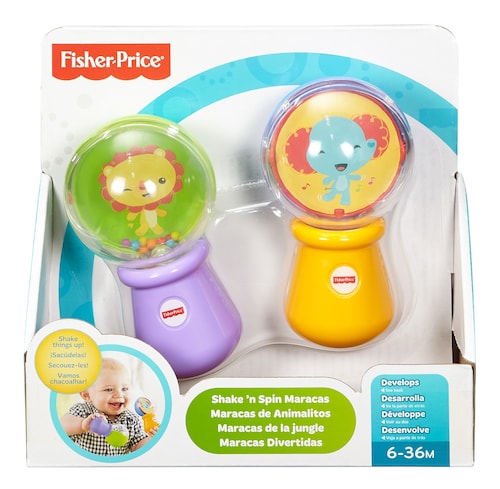 Fisher Price Maracas de Animalitos Mattel