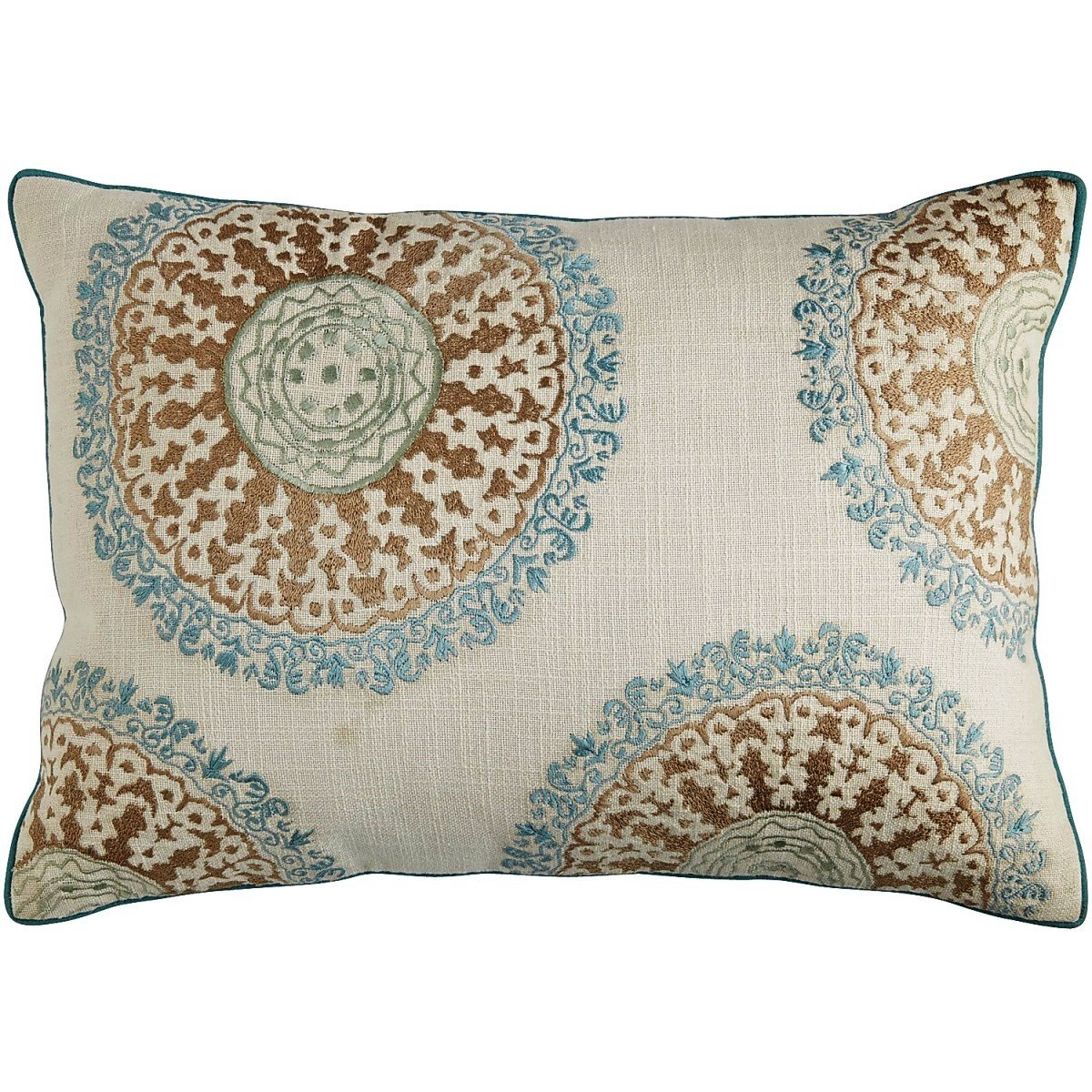 Cojín Medallion Blue Pier 1 Imports