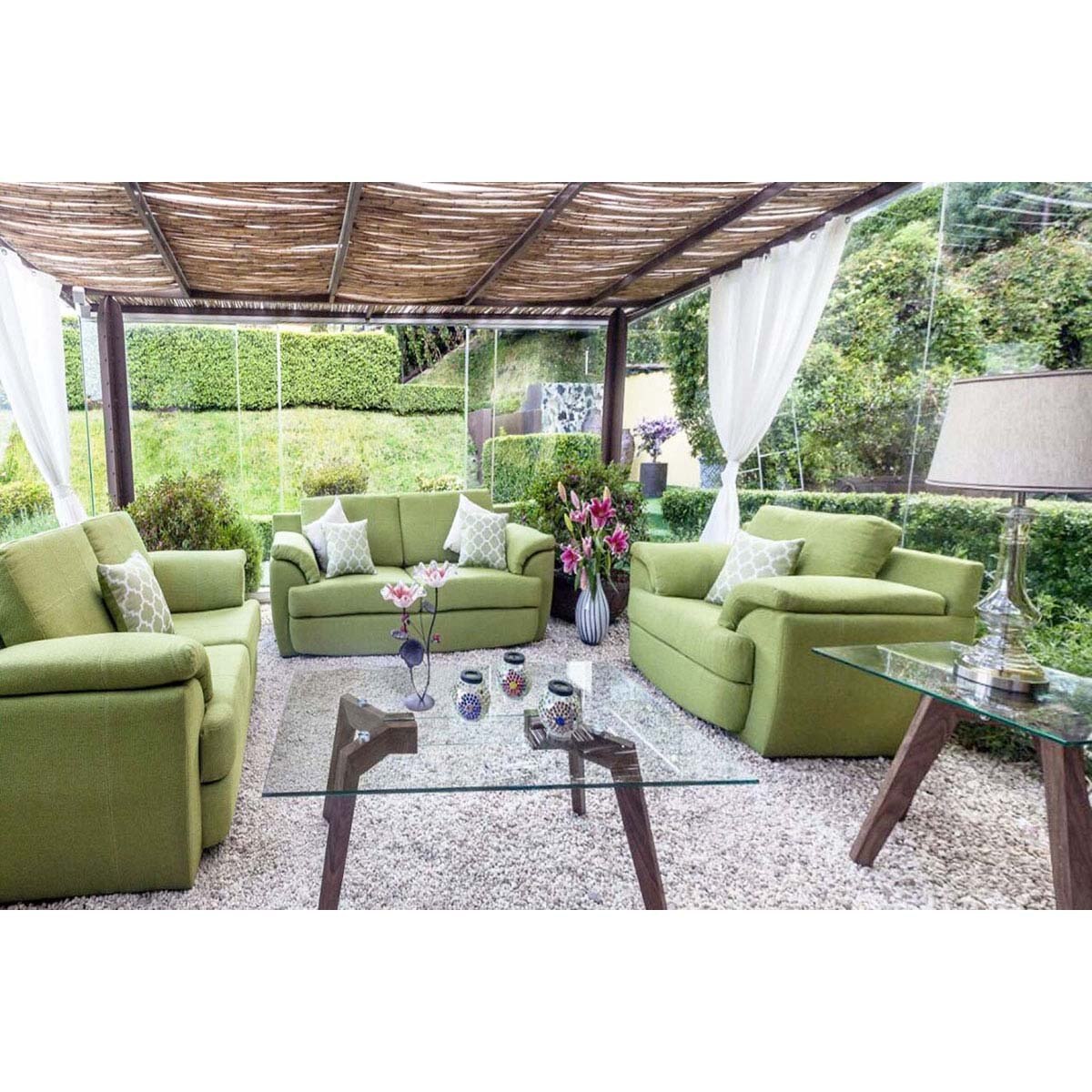 Sillón Vivian Gibran Verde Manzana