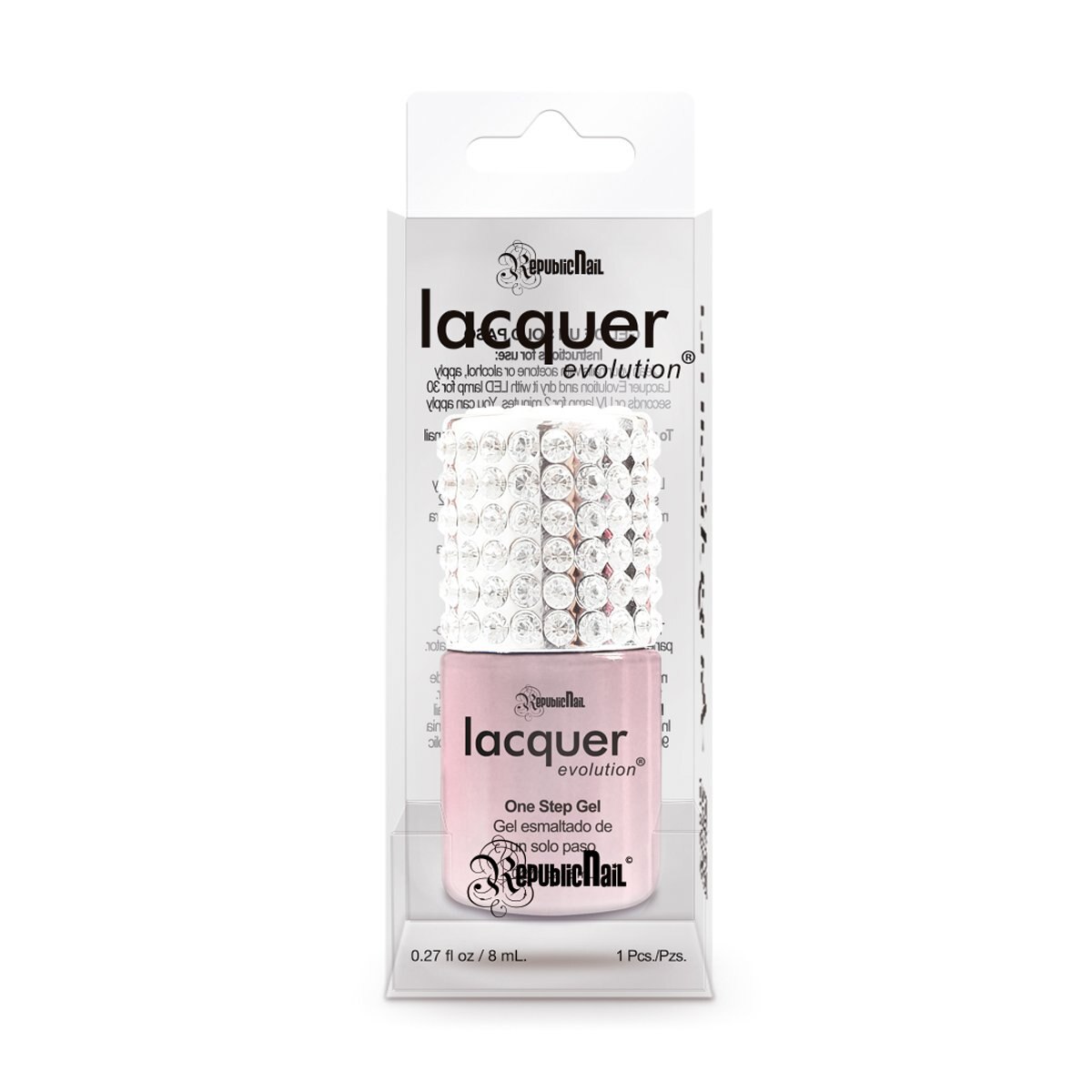 Gel Esmaltado Rose Quartz 8Ml Republic Nail